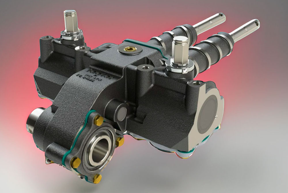 John Deere corn head gearbox